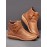 Women Casual Soft Braided Strap Lether PU Flat Heel Snow Boots